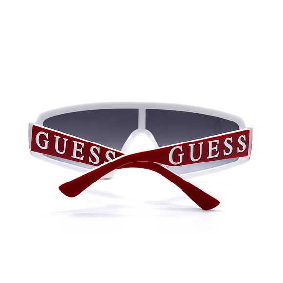 NEW GUESS GU7695-S/S 66B RED GREY LENS AUTHENTIC SUNGLASSES - Picture 7 of 11